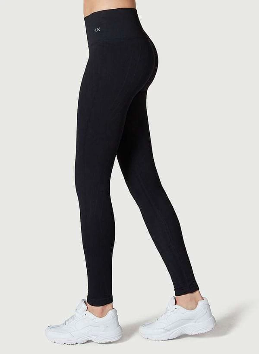 NUX Women's High Waist Asem Leggings - Tummy Control Workout Yoga Pants