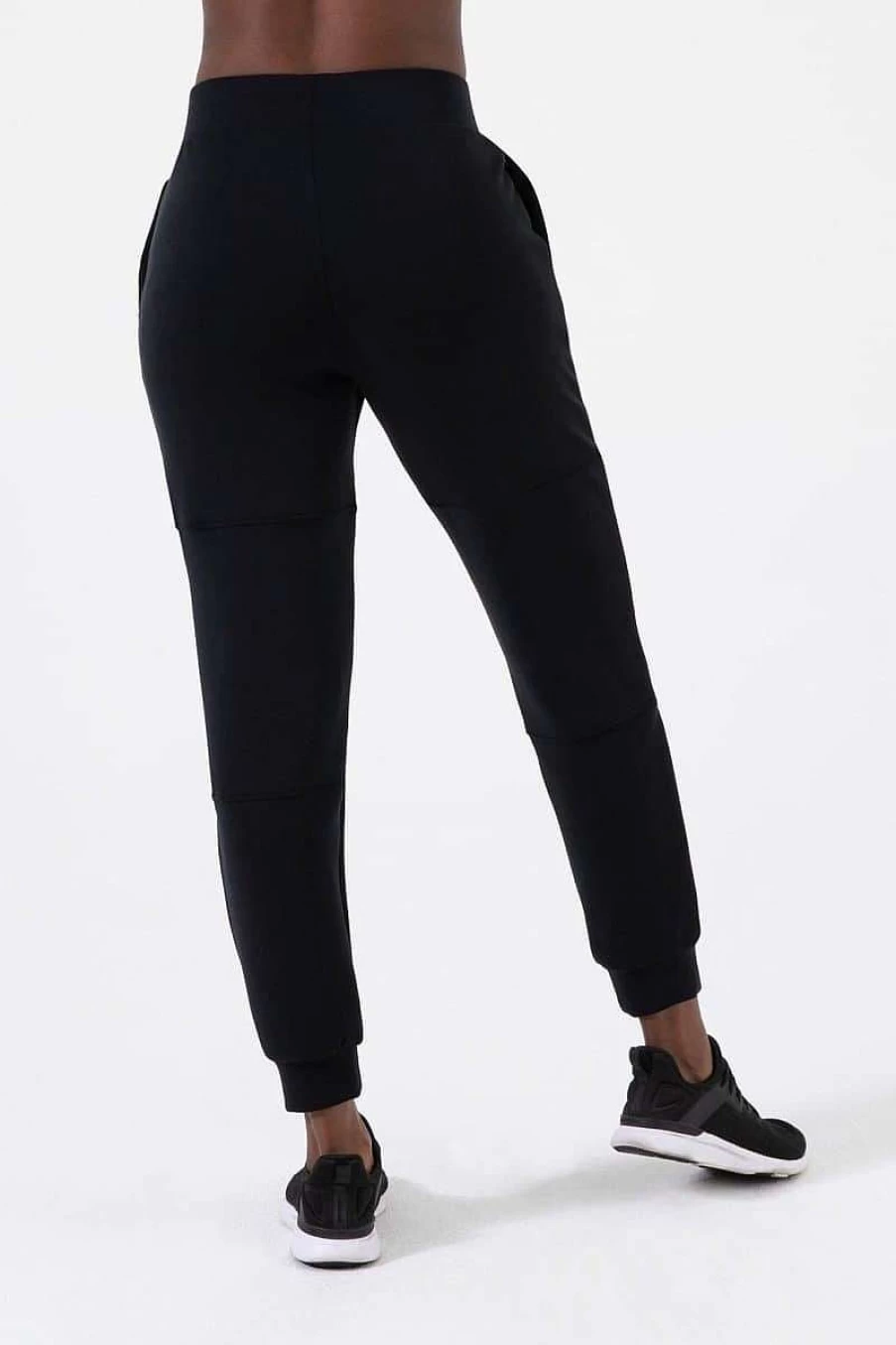 NUX Women's Sleek Fabric Joggers - Comfortable & Stylish High-Waisted Lounge Pants