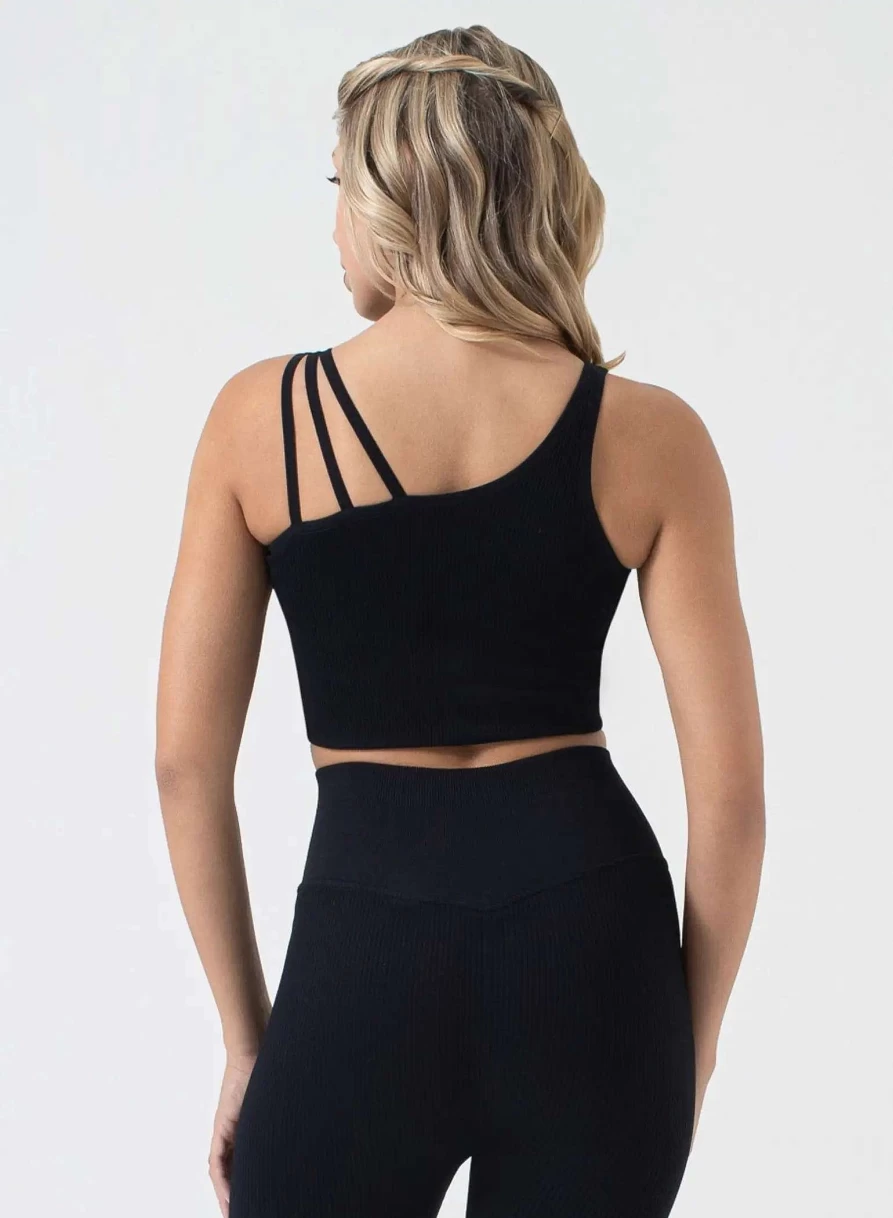 NUX Harper Tank Top for Women - Sleek Black Casual Wear