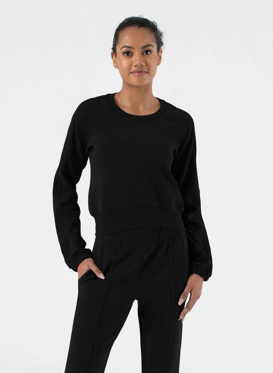 NUX Women's Marcie Sleek Long Sleeve Top - Soft Fabric Stylish Comfort