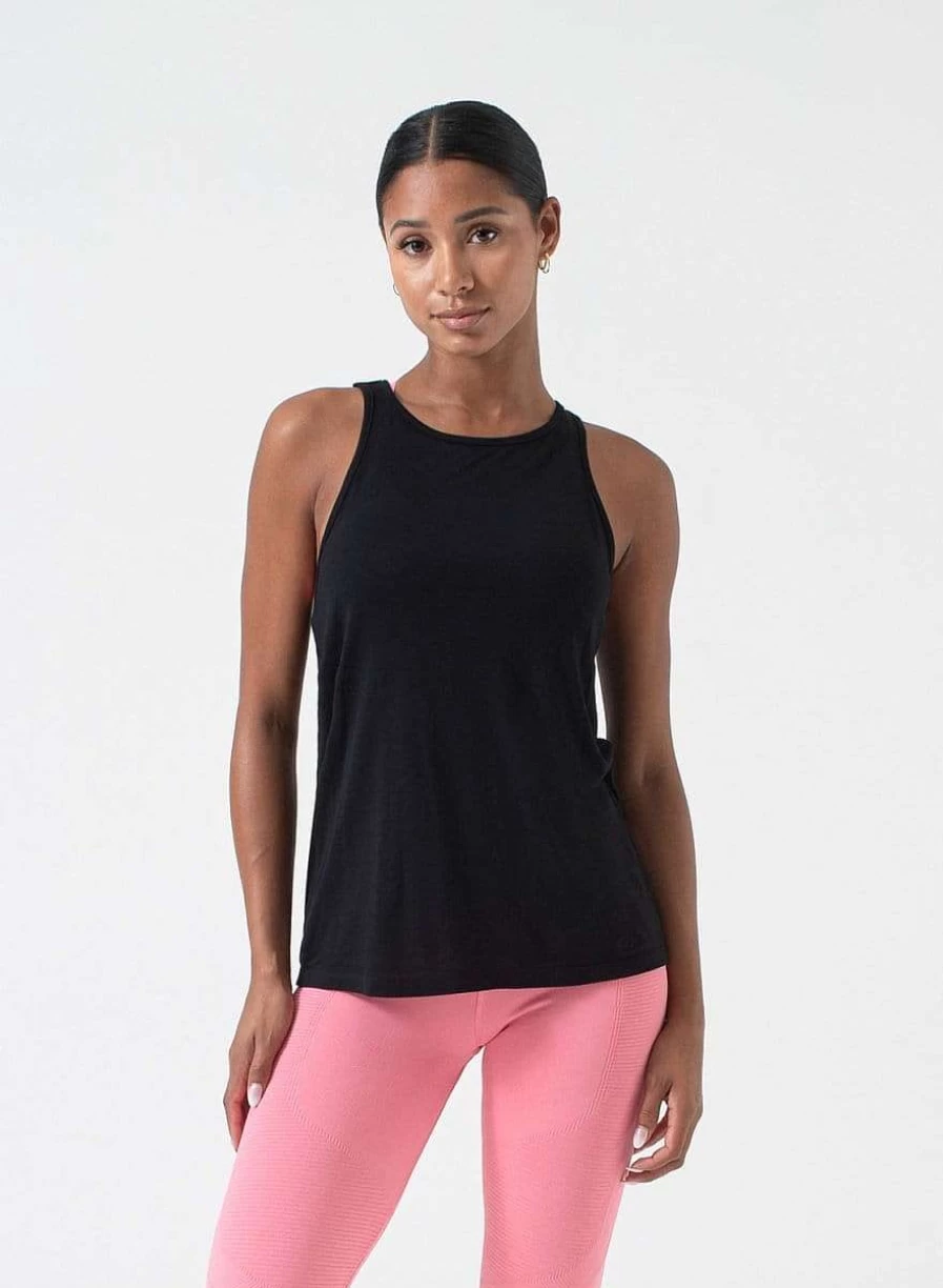 NUX Women's Chase Drape Tank Top - Stylish Casual Sleeveless Shirt for Women