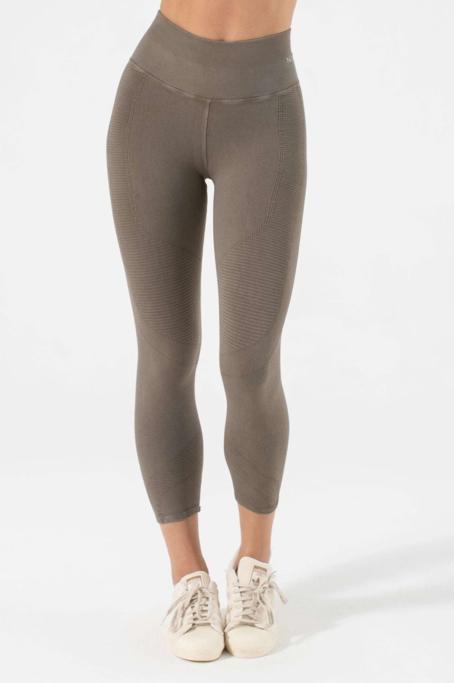 NUX Women's Body Engineered High-Waisted 7/8 Leggings - One By One MW Performance Workout Tights