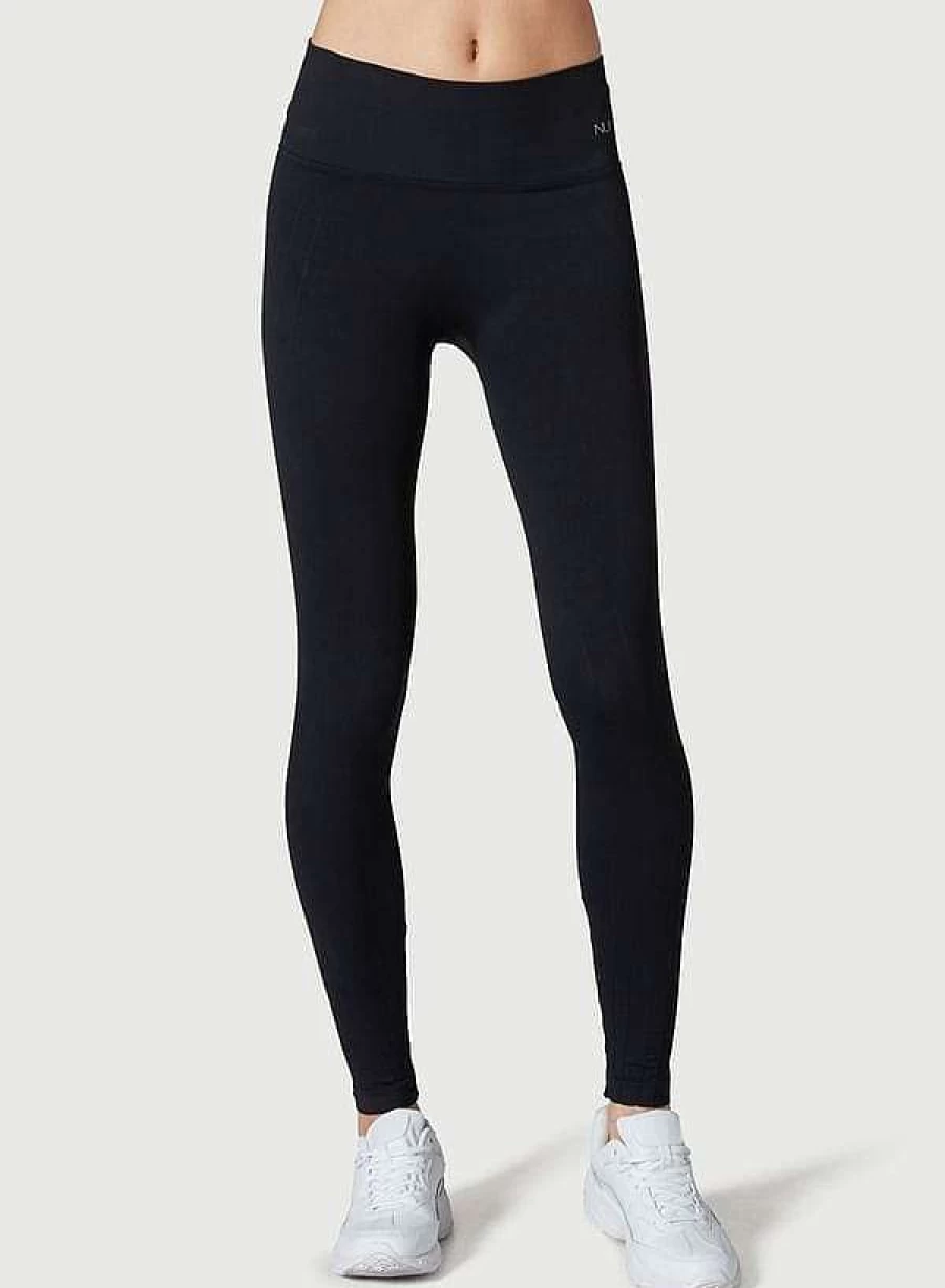 NUX Women's High Waist Asem Leggings - Tummy Control Workout Yoga Pants