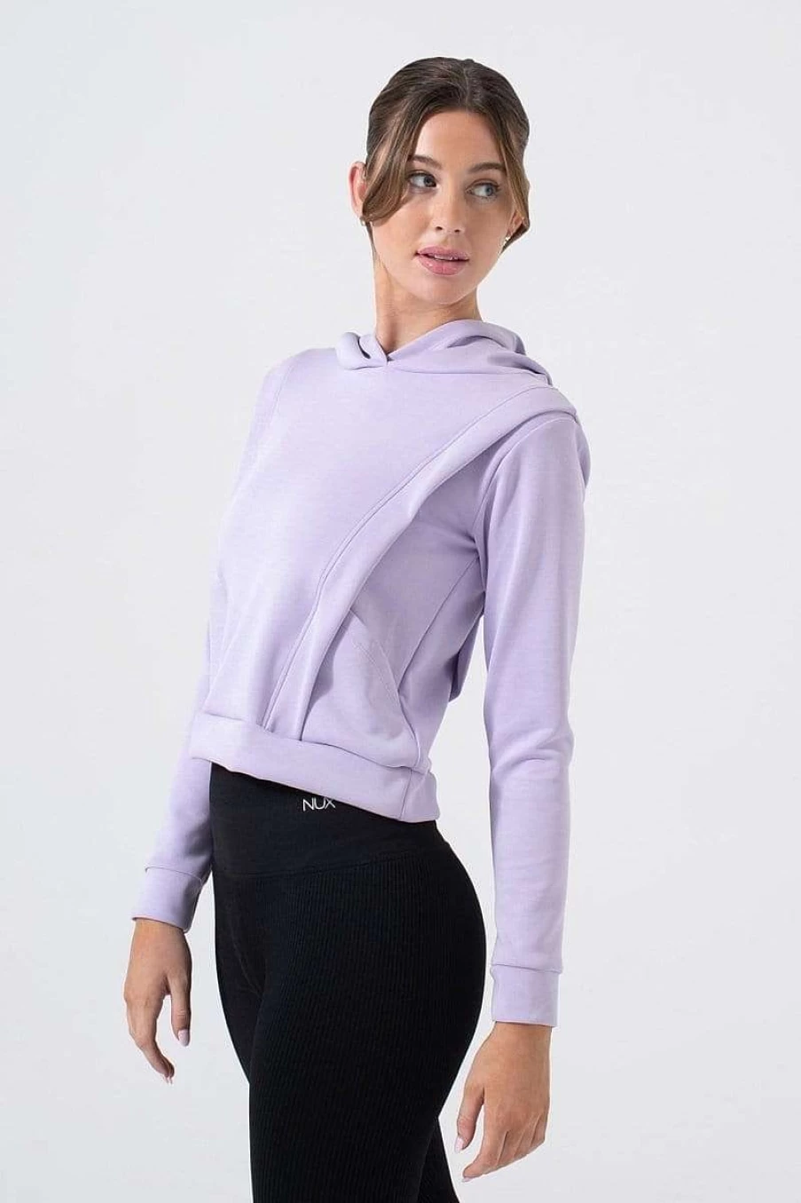 NUX Women's Sleek Fabric Mia Hoodie - Stylish Comfort for Everyday Wear