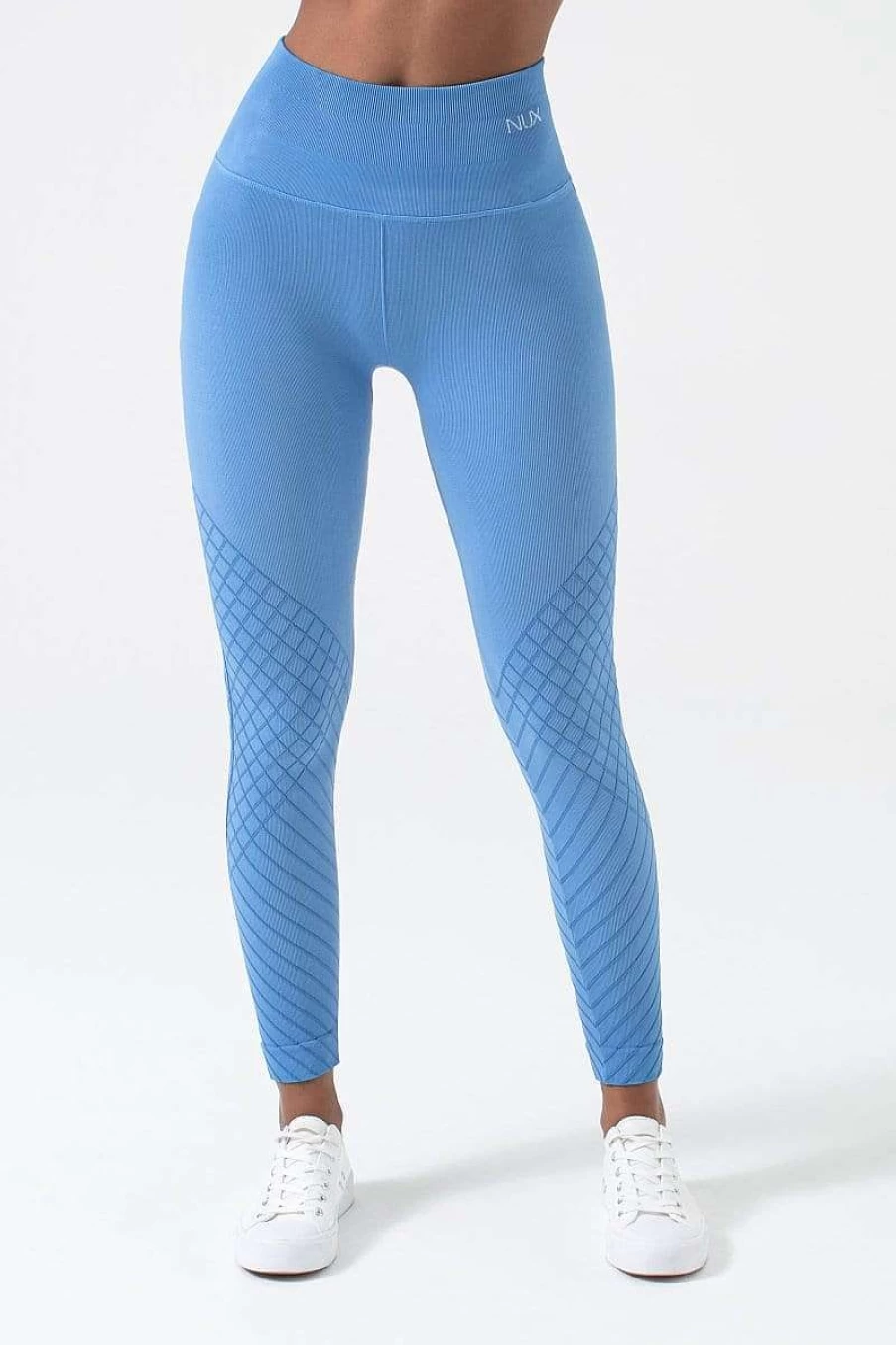 NUX Women's High-Waisted Line Legging - Comfortable & Stylish Workout Leggings for Yoga, Running, and Fitness