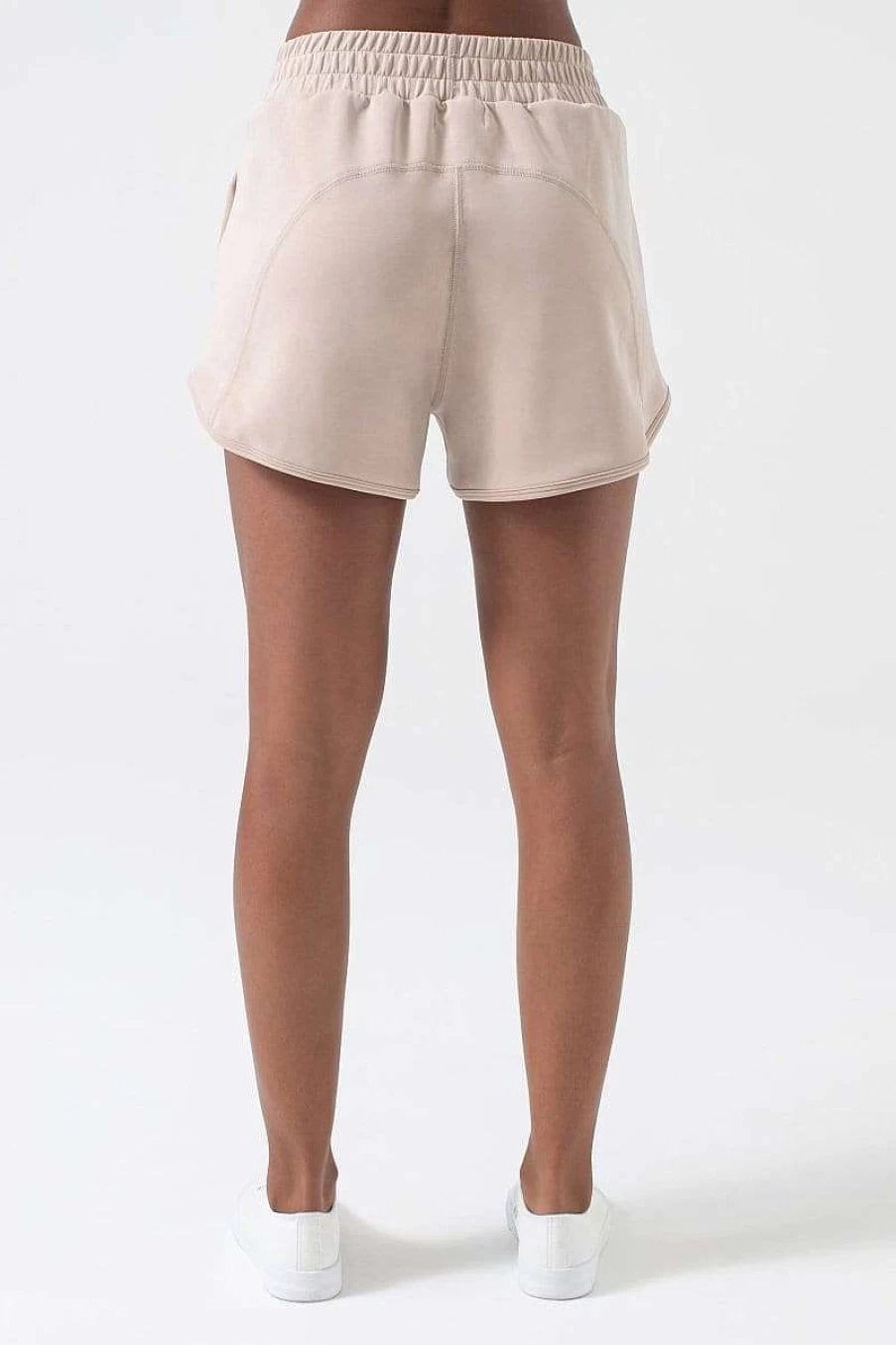 NUX Women's Sleek Fabric Shorts - Stylish & Comfortable High-Waisted Shorts for Casual Wear