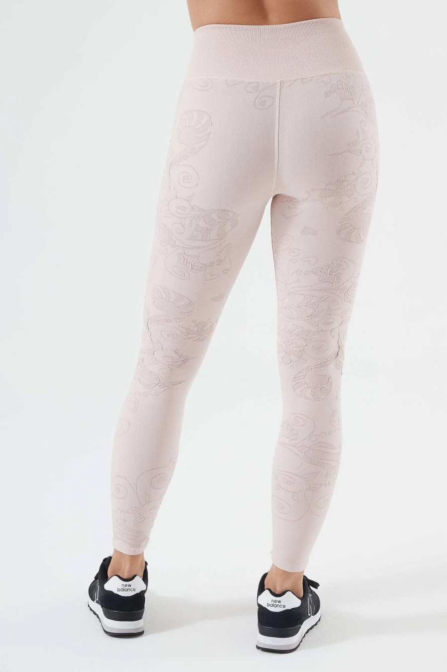 "NUX Women's Floral Print Bouquet Leggings - Stylish Comfort Stretch Pants"