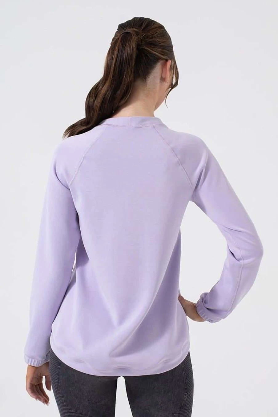 NUX Women's Sleek Fabric Long Sleeve Top - Stylish Comfort Fit
