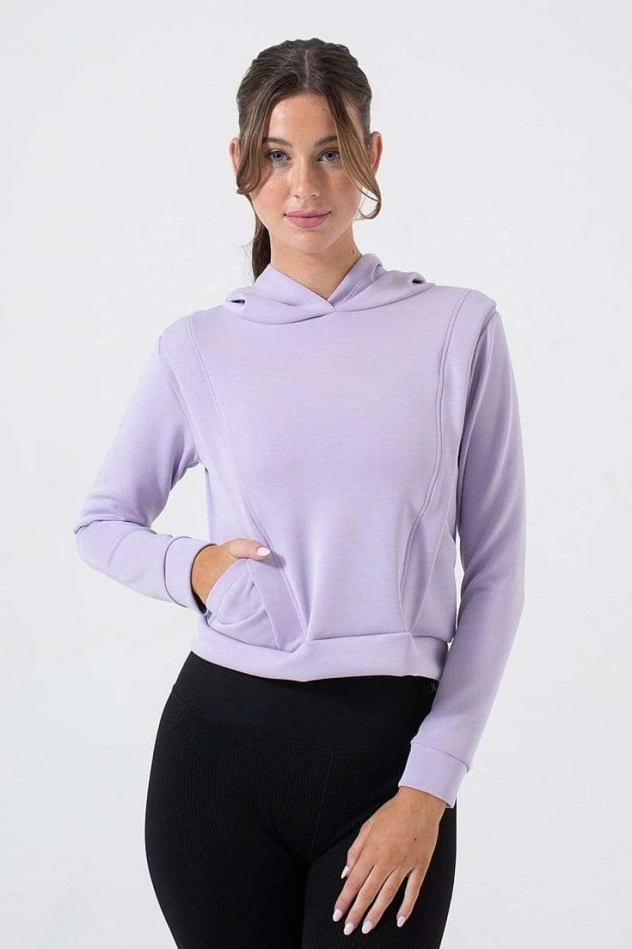 NUX Women's Sleek Fabric Mia Hoodie - Stylish Comfort for Everyday Wear