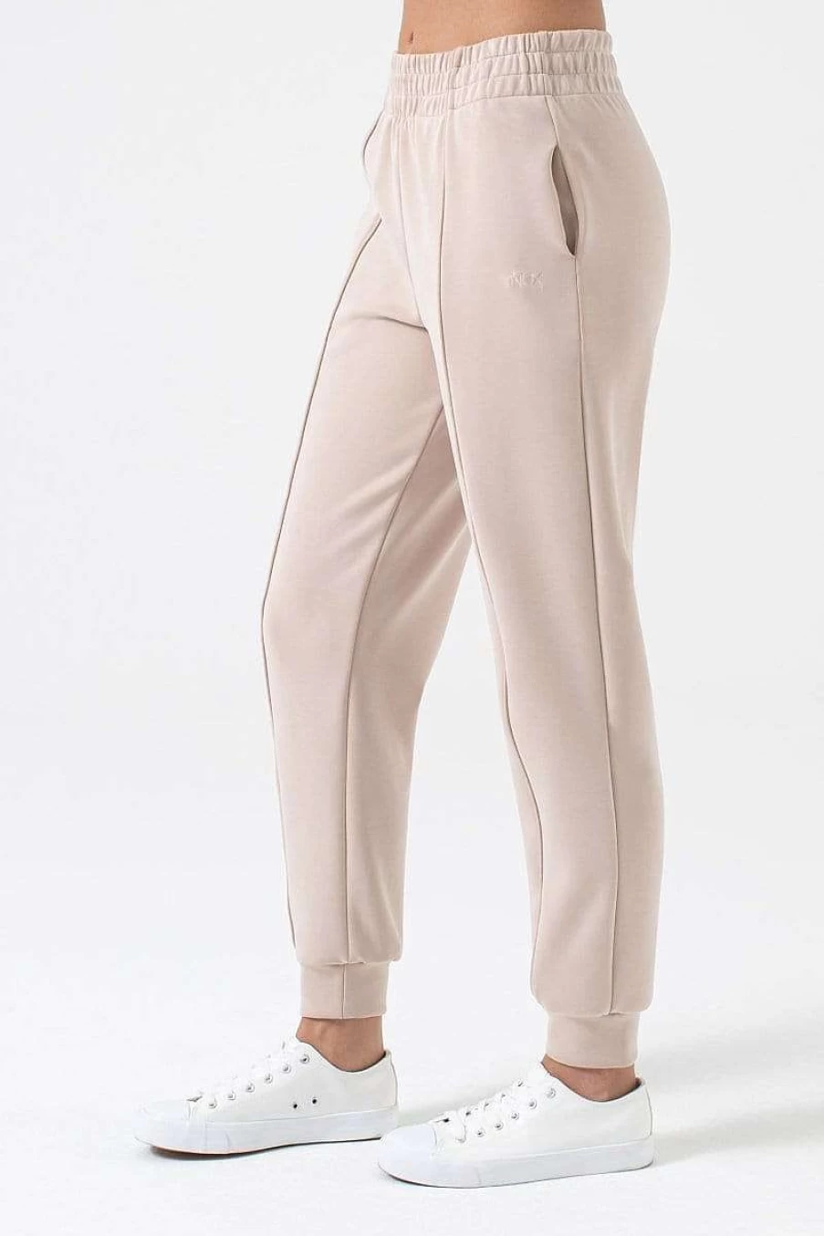 NUX Women's Sleek Fabric Piper Jogger Pants - Comfortable & Stylish Casual Wear