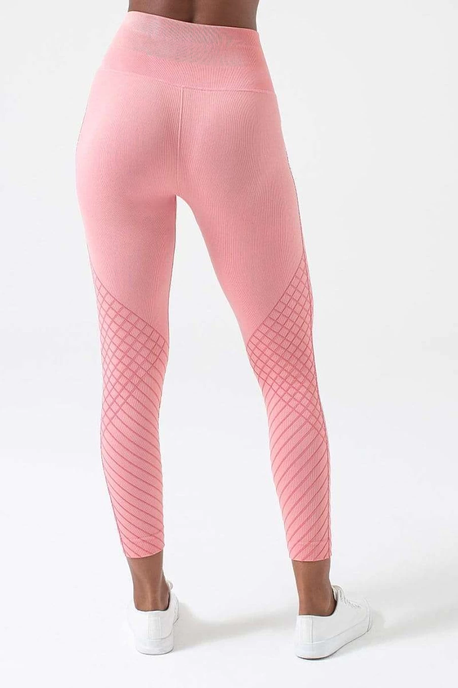 NUX Women's High-Waisted Line Legging - Comfortable & Stylish Workout Leggings for Yoga, Running, and Fitness
