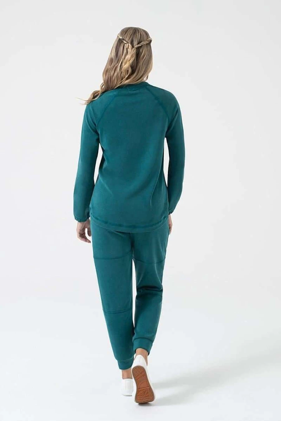 NUX Women's Sleek Fabric Long Sleeve Top - Comfortable & Stylish Casual Shirt