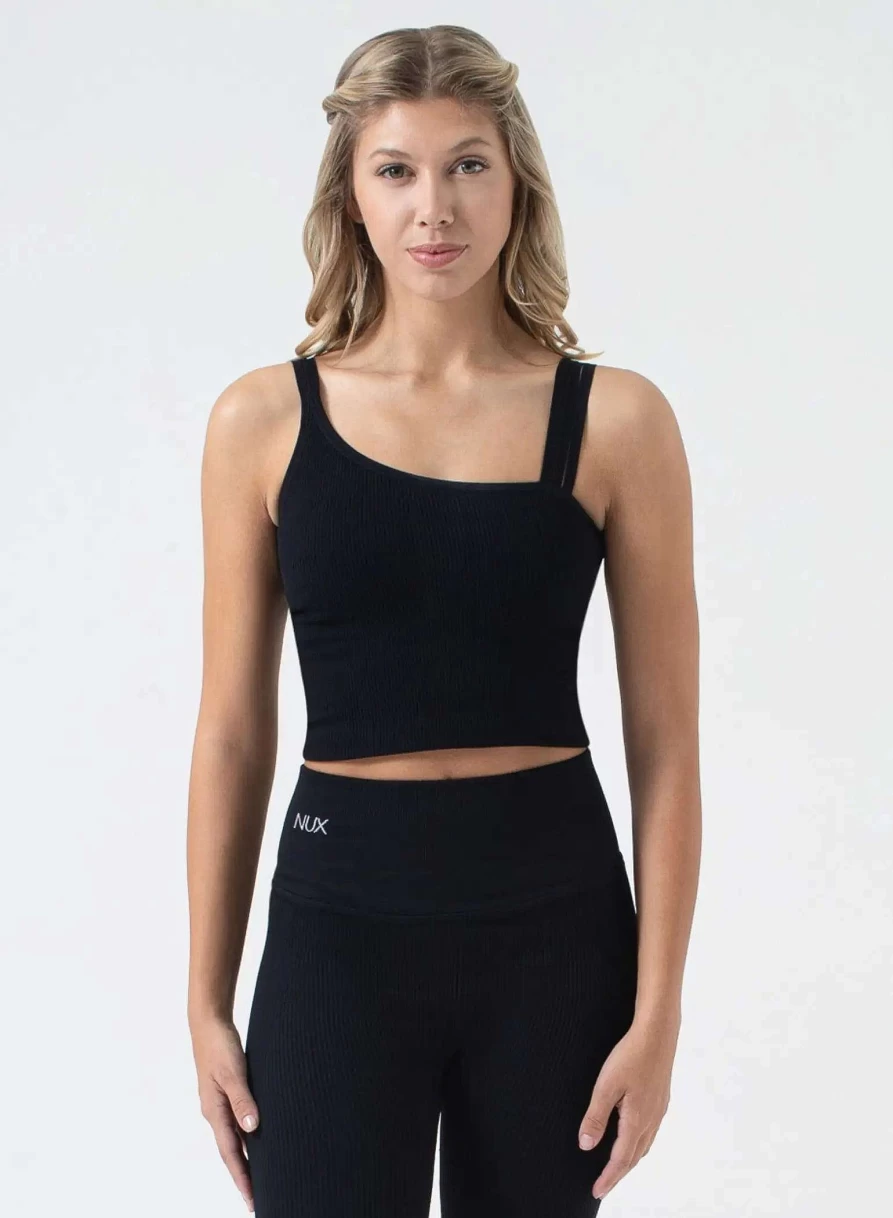 NUX Harper Tank Top for Women - Sleek Black Style